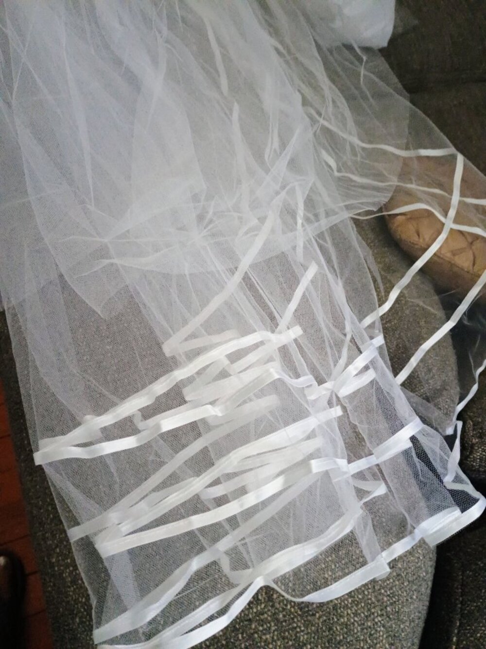 Wedding veil ven style